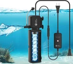 Aquamiracle Aquarium Filter With - V Light & Sponge, Fish Tank. Fixed Price $51.77.