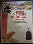 Reptile Heat Lamp Fixture 5.5 Inch Deep Dome. Fixed Price $14.99.