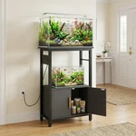 Pawhut 5-10 Gallon Fish Tank Stand Aquarium With Power Outlets. Fixed Price $79.99.