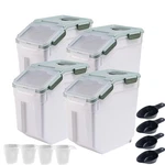 Ruian Large Airtight Storage CONTAINER,25LB Flour Rice Containers Bin.... Fixed Price $128.29.