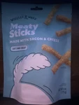 Wiggles And Wags Soft Chews Bacon & Cheese Sticks 2-PACK 12 Ounce (pack 1). Fixed Price $27.86.