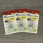 (3 Pack) Zilla Mini Halogen Bulb, Day White, 25 Watt. Fixed Price $25.00.