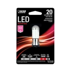 Feit Electric Warm White 200 Lm. 3000 K 80 Cri T4 BA15D Bayonet Led Bulb 35W Equ. Fixed Price $12.17.