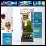 Ectotherm Jumping Spider Enclosure - Complete Acrylic Terrarium Habitat For. Fixed Price $33.99.