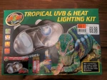 Zoo Med Tropical Uvb Heat Lighting Kit New. Fixed Price $39.99.