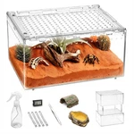 Clioran Large Reptile Terrarium Kit,escape Proof Tarantula Enclosure,pc Starter. Fixed Price $58.87.