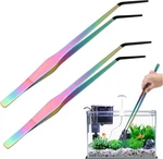 Texsens Oliiss Reptile Feeding Tongs With Rubber Tip - 15" Extra Long.... Fixed Price $15.99.