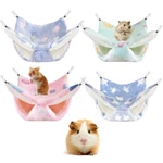 4 Pcs Of Rat Hammocks Small Animal Hanging Bed Guinea Pig Hammock.... Fixed Price $27.69.
