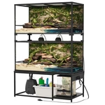 120 Gallon Reptile Stand - 48X24 Terrarium For Pvc Cages. Fixed Price $141.98.