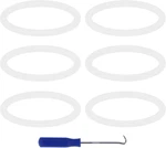 6PCS Blender Sealing Gasket For Ninja Replacement Parts, 3.2 Inch Rubber. Fixed Price $12.74.