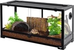 Large Reptile Tank 25 Gallon, 360 Full Vision Glass Terrarium With Top. Fixed Price $257.99.