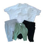 7 Item Gender Neutral Newborn Baby Bundle White Grey Green Black Carter's. Fixed Price $14.00.