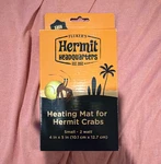 Fluker's Hermit Headquarters Crab Heating Mat Small 2W 4 X 5. Fixed Price $10.69.