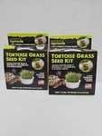 (2) Komodo Grow Your Own Tortoise Grass Food Seed Kit - In Tank. Fixed Price $14.99.