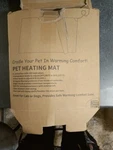 Bn-link Pet Heating Pad For Dog/cat Indoor Warming Mat With Chew Resistant Cord. Fixed Price $30.99.