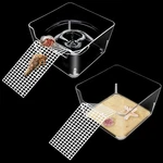 2 Pack Hermit Crab Water Tank, Cage Accessories With Climbing Small, Clear. Fixed Price $10.28.