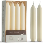 Leor & Lair Short Taper - 8 Pack 6" Small Candlesticks, 5 Hours. Fixed Price $14.99.