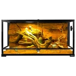 Repti-zoo Reptile Glass Terrarium, Double Hinge Door With Screen Ventilation. Fixed Price $387.57.