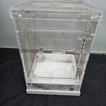 Thrive Clear Acrylic Reptile Terrarium Enclosure Small Pet Habitat Ventilated. Fixed Price $24.99.