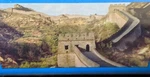 National Geographic, 3-D Asian Backdrop Aquarium Accent, Great Wall 14" X 23". Fixed Price $12.70.