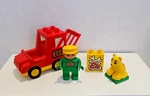 Vintage Lego Duplo Zoo Van Animal Transporter Preschool Play Set Complete No Box. Fixed Price $9.50.