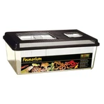 Exo Faunarium Flat Home Plastic Reptile Terrarium, Large, Multi. Fixed Price $35.99.