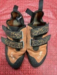 Climbx Rave Strap Climbing Shoe Orange Us Size 8.5. Fixed Price $29.99.