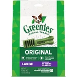 Greenies Original Large Dog Dental Treats 8 Count Natural Chews 12 Oz. Fixed Price $25.19.