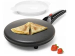 Moss & Stone Electric Crepe Maker Auto Power Off 8 Inch Portable. Fixed Price $21.88.