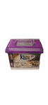 Lees Kritter Keeper With Lid Mini - 7.13"L X 4.38"W 5.5" Purple. Fixed Price $14.99.