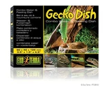 Exo Reptile Gecko Combo 2-IN-1 Terrarium Cage Water & Feeding Dish Bowl. Fixed Price $12.49.