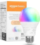 Amazon Basics Smart Light Bulbs Wifi Led Rgb A19 60W E26 Dimmable Blub. Fixed Price $9.87.