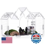 Weysat Jumping Spider Enclosure 9.5" X 3.9" 6.7" Acrylic Tarantula. Fixed Price $38.52.