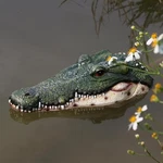 Realistic Floating Alligator Head Decoy For Ponds & Pools - Premium Quality Croc. Fixed Price $34.99.