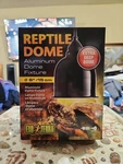 Exo Terra Reptile 6" /15 Cm Extra Deep Dome Light Aluminum Fixture. Fixed Price $25.94.