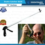Odm 70" Catcher Stick - Rattlesnake & Grabber Stainless Steel. Fixed Price $46.55.