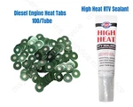 Brock Diesel Engine Heat Tabs With High Adhesive - 100/TUBE. Set. Fixed Price $69.98.