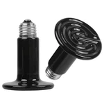 2PCS Ceramic Heat Lamp 150W Infrared Reptile No Light Emitting For Pet. Fixed Price $29.99.