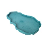 Luminous Reptile Food Bowl Large Water Dish Terrarium Tortoise Sky Blue. Fixed Price $29.25.