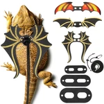 Wesnoy Bearded Dragon Leash And Harness Set 3 Size Pack Medium, Black. Fixed Price $13.18.