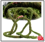 6.5 Ft Moss For Reptiles Bendable Climbing Vines Tank Accessories. Fixed Price $14.13.