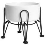 Kitwinney Elevated Dog Bowl, Ceramic Raised With Anti-slip And Non-t.... Fixed Price $55.63.