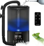 5L Fogger Humidifier, Automatic Humidifiers For Reptiles Tank, Terrarium. Fixed Price $106.48.