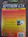 Zoo Med Reptitherm Uth Under Tank Heater 1-5 Gallon New!. Fixed Price $13.95.