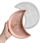 Wehous Large Moon Tray Mold For Resin 6.22 X 2.75 0.6 Inches,. Fixed Price $12.92.