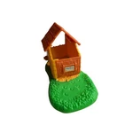 Kenner Littlest Pet Shop Zoo Nursery Hut Green Orange Vintage Kids Toy Zebra. Fixed Price $10.00.