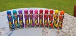 Vtg Bingo Dabber Dauber Marker Red Blue Pink Yellow Magenta Aqua New. Fixed Price $29.87.
