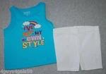 Toddler Girls Short Outfit Garaniamls I've Got My Own Style Aqua Tank 12 Months. Fixed Price $10.99.