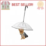 Enjoying Umbrella For Small Dogs, Clear Leash, Rainproof Waterp. Fixed Price $21.59.
