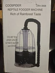 Coospider Reptile Fogger Humidifier Machine. Fixed Price $36.46.